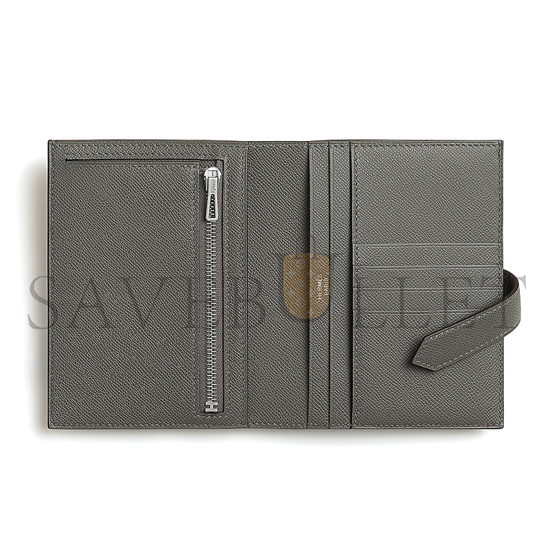 H**mes bearn compact wallet h084817ck0l (12*9.5*0.4cm)